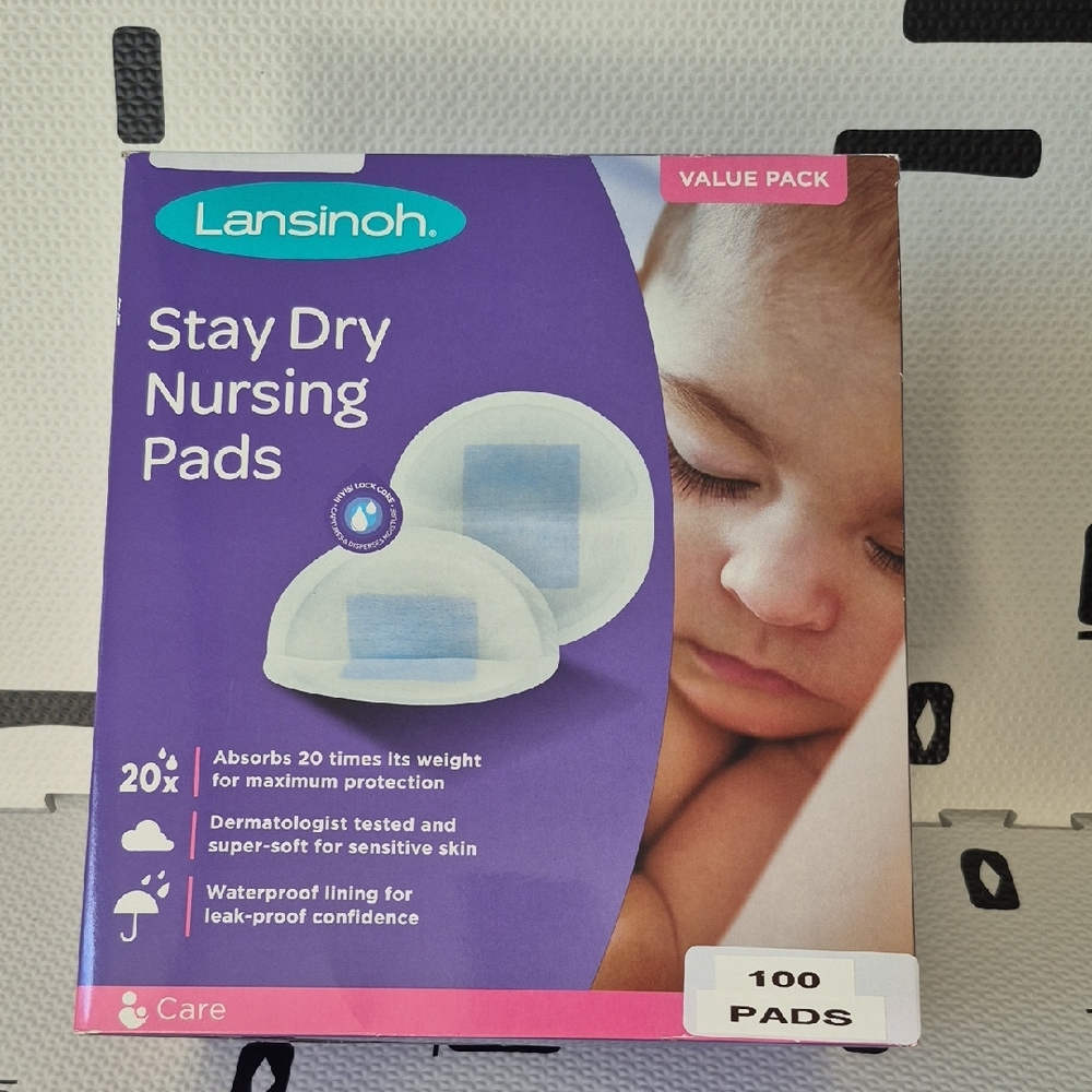 Lansinoh Stay Dry Nursing Pads - 100 Pads